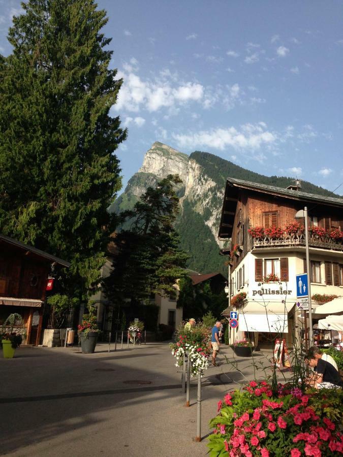 Ferienwohnung Ecrins Etoile C9 Samoëns Exterior foto
