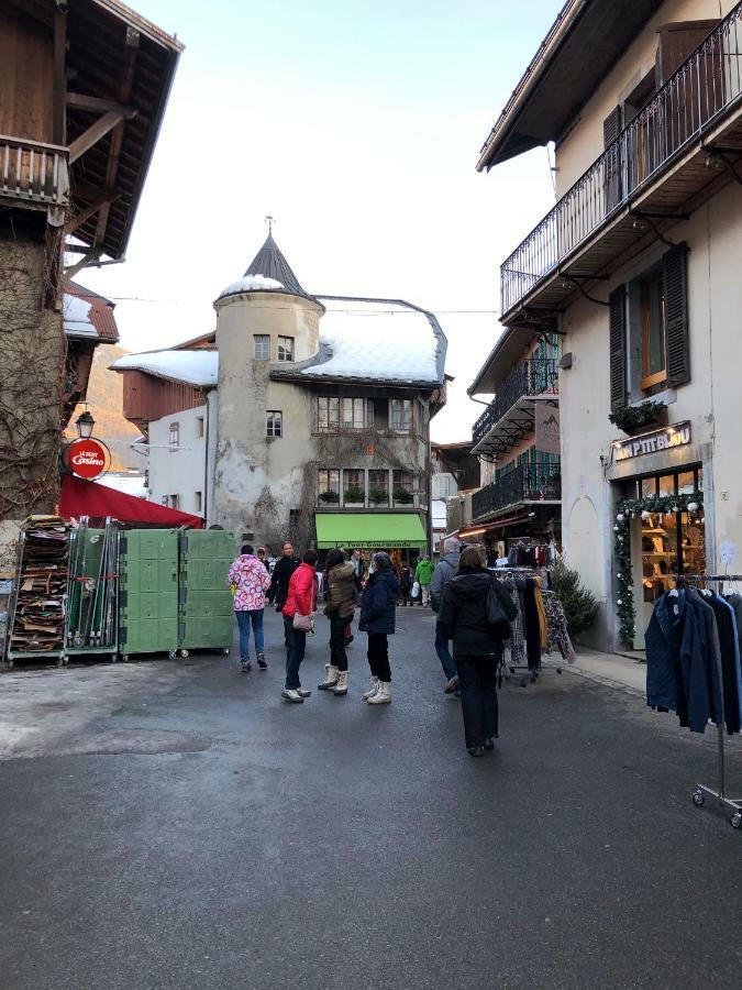 Ferienwohnung Ecrins Etoile C9 Samoëns Exterior foto
