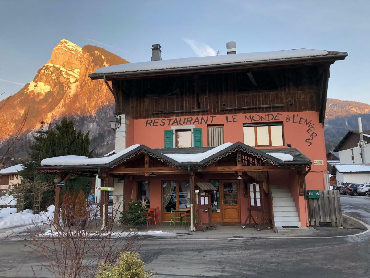 Ferienwohnung Ecrins Etoile C9 Samoëns Exterior foto